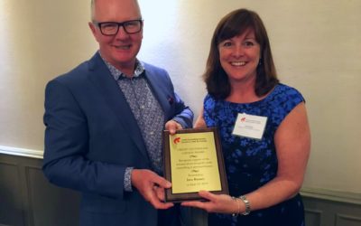 Jane Rooney Recipient of Credit Counselling Canada Award
